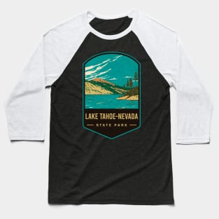 Lake Tahoe-Nevada State Park Baseball T-Shirt